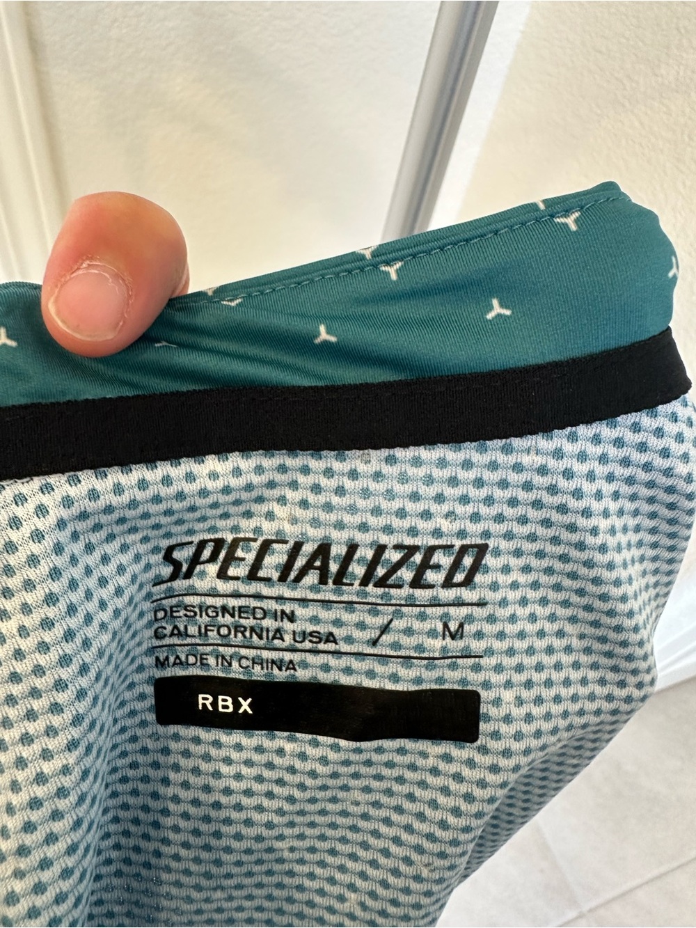 NWT Men’s Specialized Teal Short Sleeve Cycling Jersey size M - Picture 6 of 8